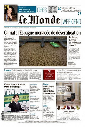 Pack Le Monde   M le Magazine du Monde - 29 Avril 2023